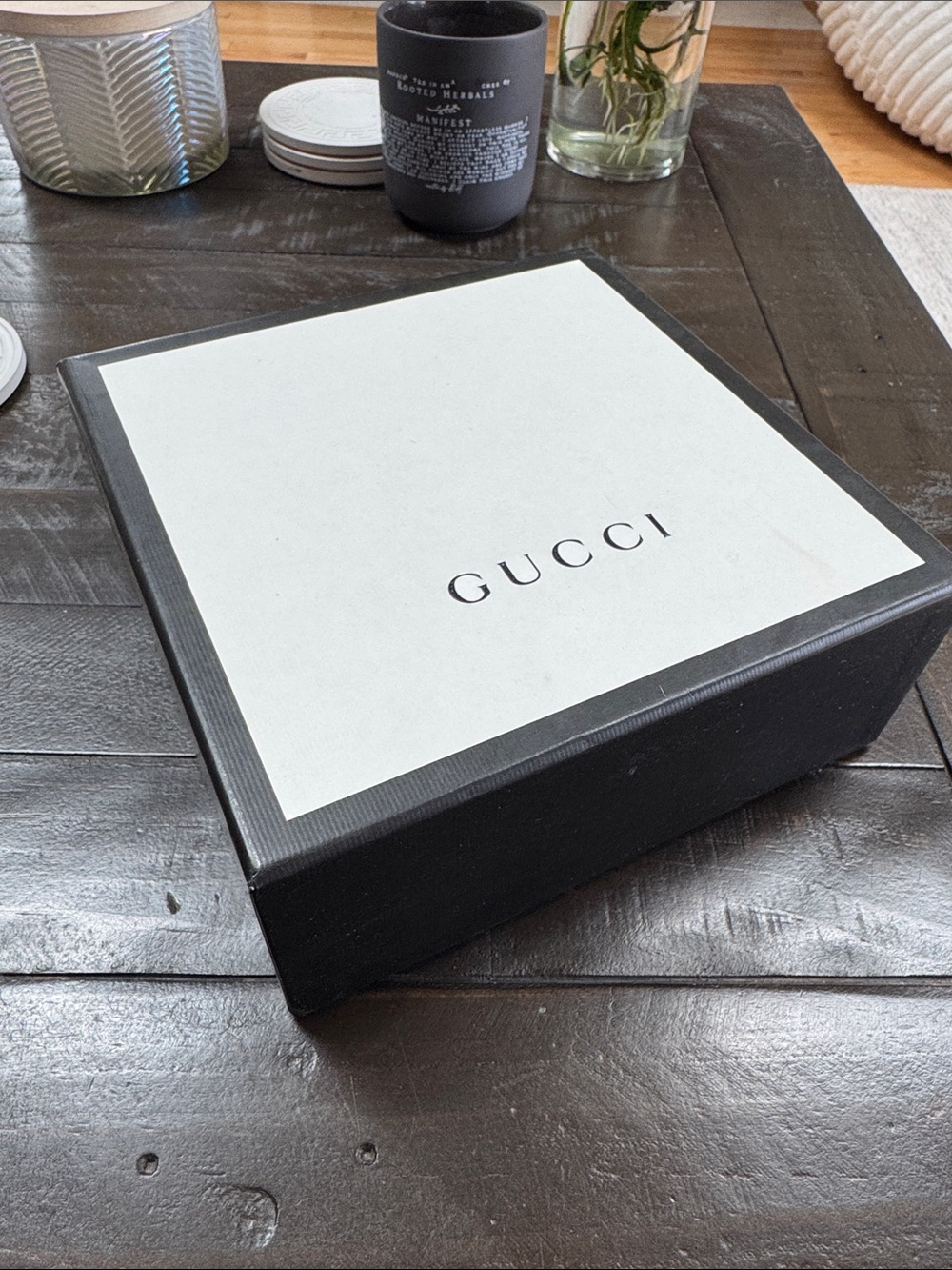 Gucci Black and White Presentation Box